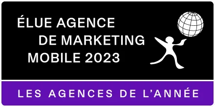 Élue agence de marketing mobile 2023
